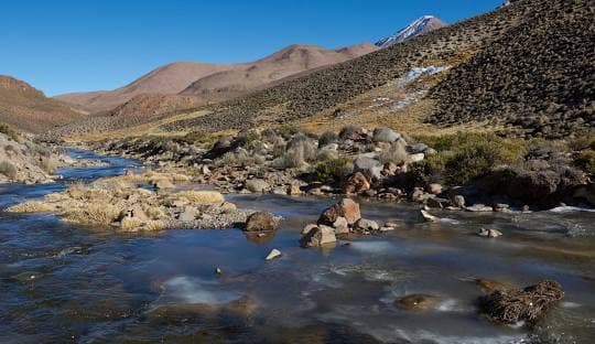 El río Lauca (Rio Lauca)